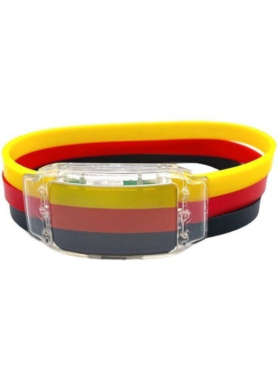 Buy YOMNA LED Glow Bracelets Light Up Wristbands National Flag  2022 Qatar World-Cup GERMANY Football Team Cheer Props in UAE