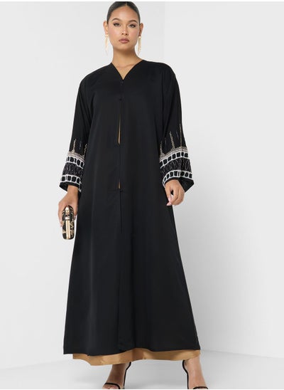 Buy Flared Sleeve Abaya in UAE