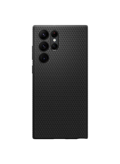 اشتري Liquid Air Samsung Galaxy Case Cover - Black في الامارات