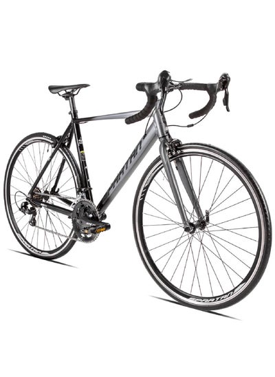 Buy SPARTAN 700C Peloton Road Bicycle | Alloy Frame Road Bike | Light weight Cycle | Fitness Road Bicycles | Size - Small (52Cm) Shadow Black in UAE