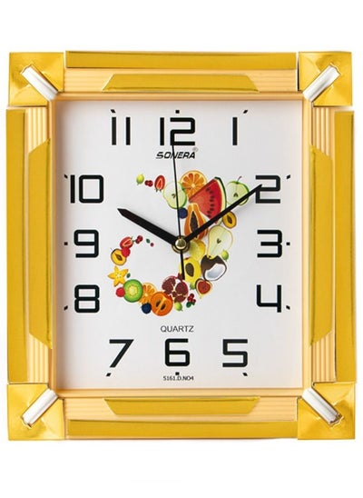 Buy Sonera Wall Clock -5161 -Analog -Quartz - beige in Egypt