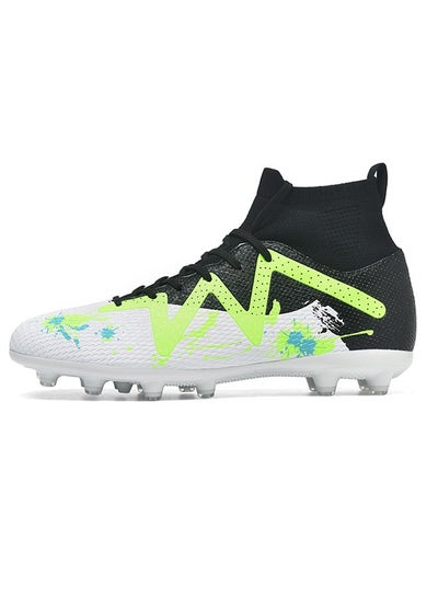 Buy Anti-slip and wear-resistant outdoor training football shoes Fashion, lightweight and breathable football shoes in Saudi Arabia
