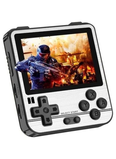 Buy RG280V Handheld Game Console, with 64 Bit Opening Linux Tony System, 2.8 Inch IPS Screen, Retro Game Console with 64 TF Card, 5000 Classic Games, Portable Video Game Console (Silver) in Saudi Arabia