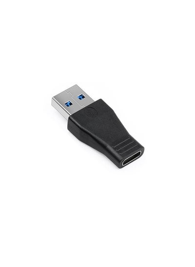 Buy USB3.0 Type-C Adapter, Type-c Female To USB Revolution, Standard 3.0 Transmission Speed USB-C Adapter, Data Cable Converter, Car Mobile Phone Charging Converter Head (Black) in Saudi Arabia