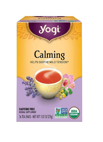 Buy Calming Helps Soothe Mild Tension 16 Tea Bags in UAE