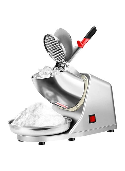 Buy COOLBABY Electric Ice Shaver Snow Cone Maker Stainless Steel Machine Ice Crusher Shaved Ice Machines 85kg/hr for Home and Commercial Use Silver in UAE