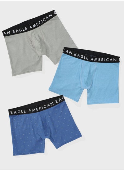 Buy 3 Pack Logo Band Trunks in Saudi Arabia