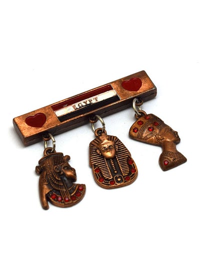 Buy immatgar pharaonic egyptian kings fridge Magnet ancient Egyptian souvenirs gifts from Egypt Collectible Pharaohs (Burnt Red) in Egypt