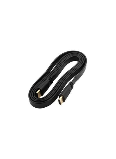 Buy Male To Male HDMI Flat Cable 4K 0.5 meter in Saudi Arabia