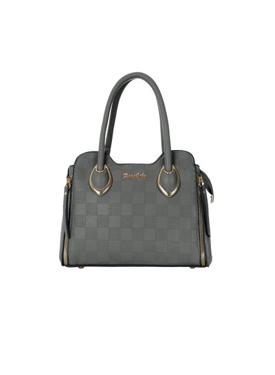 اشتري Fashionable Ladies Top handle Bags Handbags for women Shoulder Crossbody bag Grey في الامارات