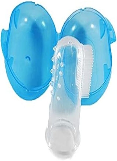 Buy Silicone Toothbrush Gum Cleaner with Case - Milk , 2724558636600 in Egypt