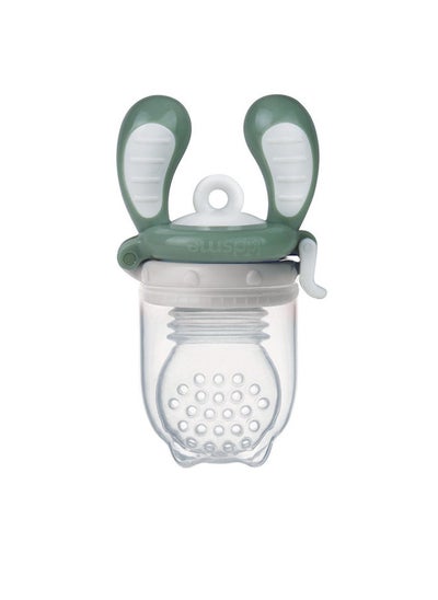 اشتري Silicone Food Feeder Max For Baby Boy And Girl From 6 Months And Above Size L Olive في الامارات