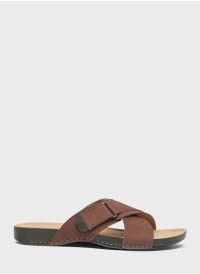 Buy Casual Cross Strap Sandals in Saudi Arabia