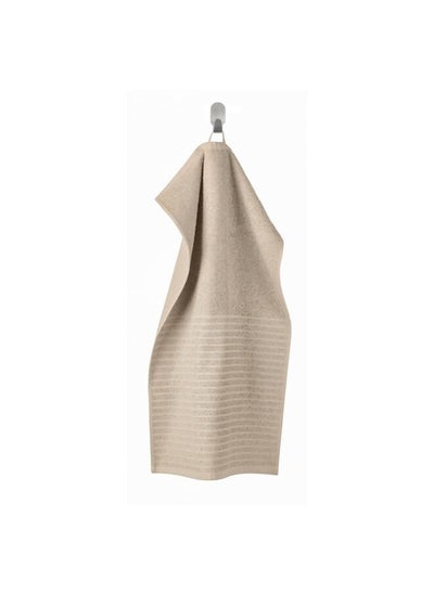 Buy Hand Towel, Light Beige, 40X70 Cm in Saudi Arabia