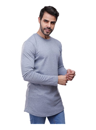 اشتري Coup Turkey Basic SweatShirt For Men Color Dark Grey في مصر