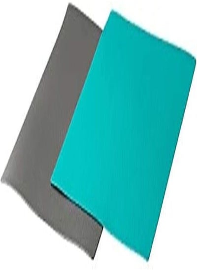 Buy Ikea Bendable Chopping Board Dark Grey/Dark Turquoise (2 Count, Polypropylene) in Egypt