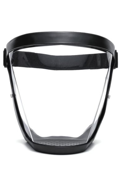 Buy Super Protective Face Shield, Transparent Anti-Fog Full Face Safety Shield Unisex All-Inclusive Face Protection with Detachable Flter,Reusable Eye, Nose, Mouth Protection in Saudi Arabia