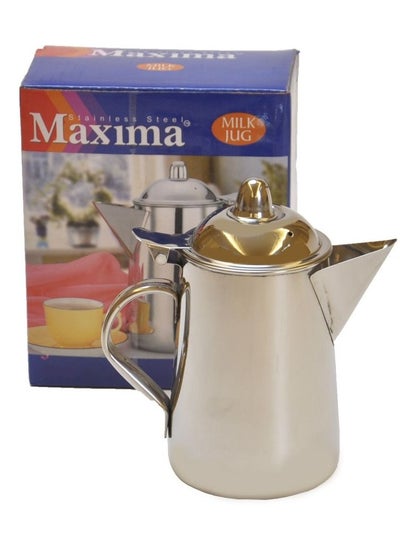 Buy Milk Jug Steel 1.2L Silver in Saudi Arabia