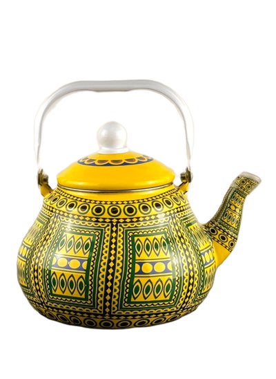 Buy yellow Heritage Teapot 2 L in Saudi Arabia