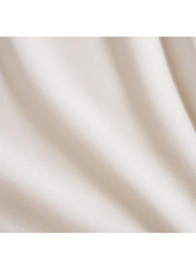 Buy Elegance Fitted Sheet 120X200+33Cm - Cream in UAE