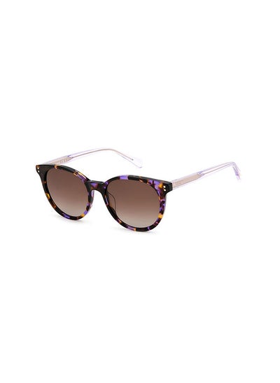 اشتري Women's UV Protection Oval Sunglasses - Fos 2118/S Vlt Hvngd 51 - Lens Size 51 Mm في السعودية