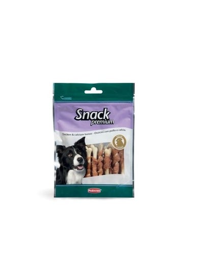 Buy Chicken And Calcium Bone Dog Snack 100gm in UAE