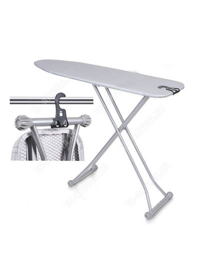 Buy Silver Ironing Board Business Hotel Ironing Board Stable Thickened Metal Ironing Board  Easy To Fold 90*30cm in Saudi Arabia