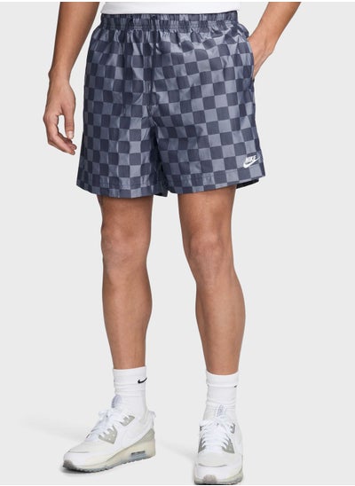 Buy Club Flow Checkers Shorts in UAE