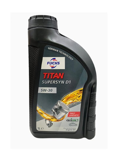 Buy Fox Titan 5w30 Super SYN D1 Dexos engine oil 1 liter - Fuchs in Saudi Arabia