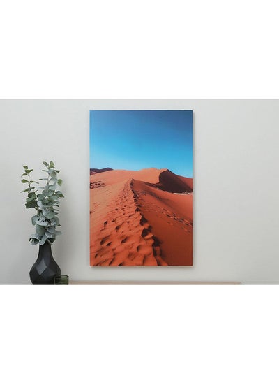 Buy Tips Of Dune Unframed Wall Art 60x90Cm Brown in UAE