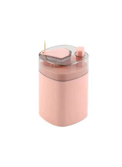 Buy Toothpick Holder Dispenser, Pop-Up Automatic Toothpick Dispenser for Kitchen Restaurant Thickening Toothpicks Container Pocket Novelty, Sturdy Safe Toothpick Holder Storage Box - Pink in Saudi Arabia