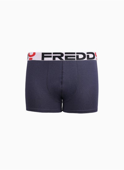 Buy Fashion Sports Boxer - Navy Blue | Classic Cotton Boxer in UAE