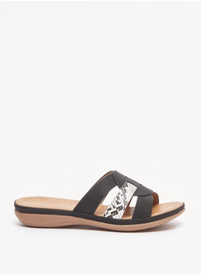 Buy Multi Strap Low Heel Sandals in UAE