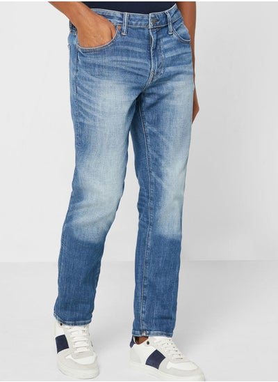 Buy Dark Wash Slim Fit Jeans in UAE