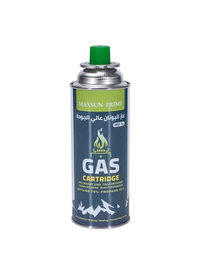 Buy Butane gas spare, Small gas stove, Multicolor, Package 220 Gm in Saudi Arabia