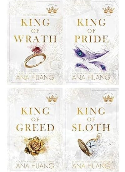 Buy Kings of Sin Series 4 Books Collection Set By Ana Huang (King of Wrath, King of Pride, King of Greed and King of Sloth) in Egypt