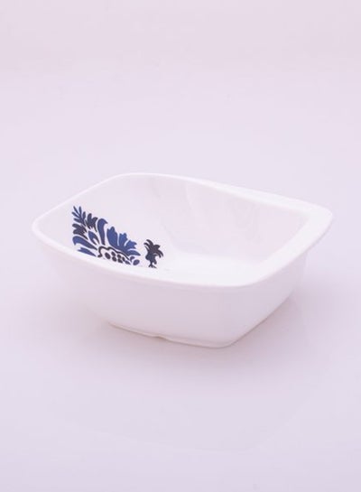 Buy Bright Designs Melamine Bowl 
Set of 6 (L 14cm H 5cm) bleu blanc in Egypt