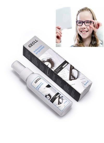 Buy Spectacle Lens Cleaning And Maintenance Spray 60ml, Glasses, Mobile Phones And Electronic Screens, Optical Surfaces, Safe Professional-grade Formula in UAE