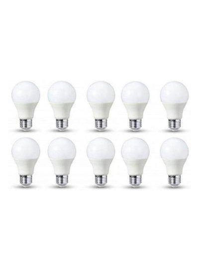 Buy 10-Piece Pear LED Bulb - Yellow in Egypt