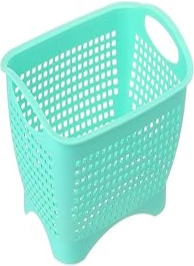 Buy Elyassin plastic rectangular hand basket, small, assorted colors in Egypt