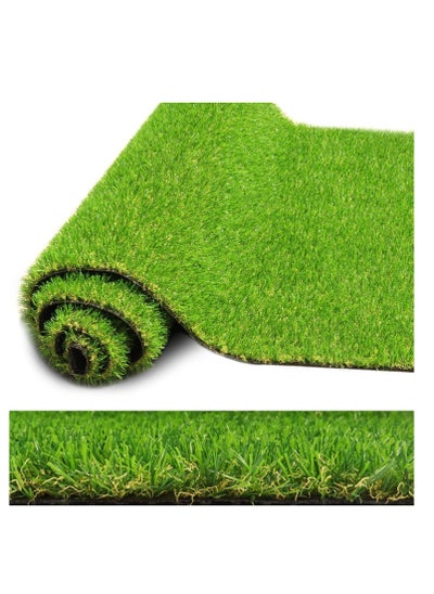 Buy Artificial Grass Carpet Green For Home Outdoor Front/Backyards Garden Decoration - Artificial Grass 30mm -  200cm x 100cm in UAE