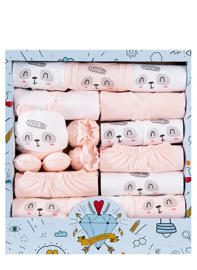 Buy 18 PCS Newborn Baby Gift Box Babies Clothes Set Infant Clothing Rompers Coat Socks Hat 100% Cotton for Boys & Girls in Saudi Arabia