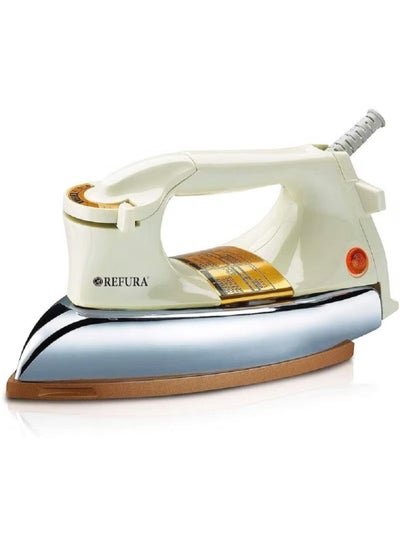 Buy Handheld Electric Dry Iron 1000W Adjustable Thermostat Control White in Saudi Arabia