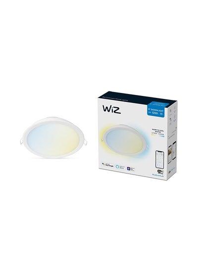 اشتري WiZ Downlight Whites قابل للضبط /17W RD6"/827-65 في الامارات