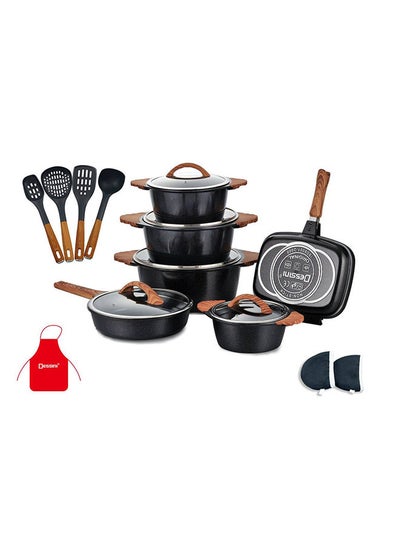 اشتري 19Pcs Granite Cookware Set 2060 في الامارات