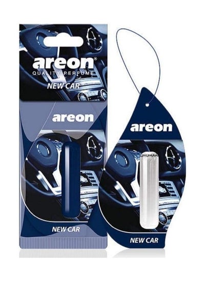 Buy Areon Car Air Freshener Card New Car 5ml Liquid in Egypt