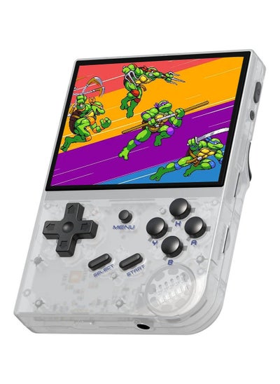 Buy RG35XX Handheld Game Console with 5000 Games, 3.5" IPS OCA Screen, Linux System Chip Cortex-A9 Portable Handheld Nostalgic Arcade Retro Game Machine, 64g, 2100mAh, White in UAE