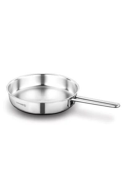 Buy High-quality stainless steel frying pan from Korkmaz size 24 cm in Saudi Arabia