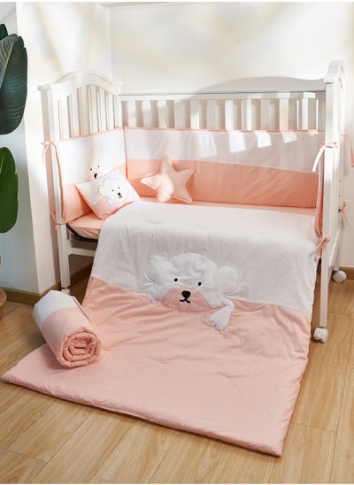 اشتري 6-Piece Baby Crib Bedding Set في السعودية