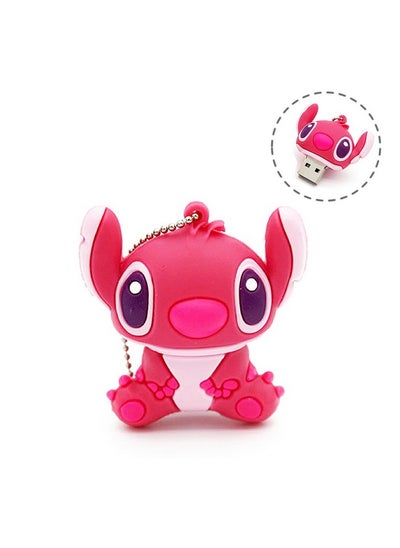 اشتري Novelty Stitch Pink Shape Design 32Gb Usb 2.0 Flash Drive Cute Memory Stick Stitch Thumb Drive Data Storage Pendrive Cartoon Jump Drive Gift (Stitch Pink 32Gb) في السعودية